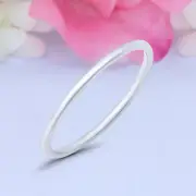 1.5mm Round Band Toe Ring 925 Sterling Silver Toe Ring Thin Adjustable Toe Ring