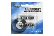 Pool Snooker Billiard Cue Leather Screw in Type Tips 10mm