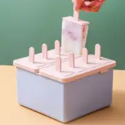 8 Cells Block Moulds Ice Cream Mold Icy Pole Jelly Pop Popsicle Maker Mould Tray