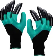 Garden Gloves with Claws for Digging Weeding Rose Pruning Gardening Gloves for W