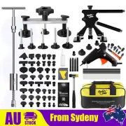 86pcs Paintless Dent Puller Repair Lifter Tools Kit Line Board Car Hail Removal