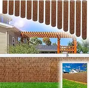 Bamboo Screen,Natural Reed Fencing,Garden Fence,Patio Privacy Screen,Pool and Outdoor Screen,Bamboo Fence Rolls,Fencing Decorative,Easy Assembly, Can Be Customized (Size : 120cmx 1000cm(3.9ftx33ft))
