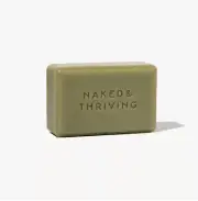 Naked & Thriving Exfoliate Clay Cleansing Bar. 4.0oz 113G - Brand New