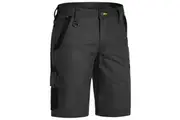 Bisley Mens FLX & MOVE Stretch Cargo Shorts BSHC1130 - Charcoal