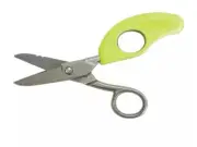 Jameson Heavy Duty Electrician Splicer Scissors Wire Stripper Phone Kevla* Fiber