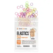 100 Assorted Color Heavy 6.5 Oz 1/8" Chipmunk Latex Elastic Rubber Bands Braces