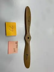 VINTAGE AIRPLANE R/C TOP FLITE WOODEN PROPELLER, 10-8 (77)