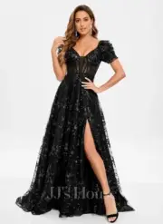 BRAND NEW WITH TAGS Black Sparkly Gown