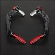 Clutch Lever Protection Motorcycle Accessories Handlebar Handguard Brake Clutch Lever Protector for Kawasaki for Ninja 400 Z400 2019-2023(Red A)