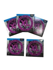 D'Addario Guitar Strings 5 Sets Fender Bass VI Octave Below| Ball End EXL156