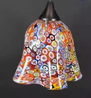 Murano Glass Murrina Millefiori Lamp Shade 5.5" MADE IN ITALY