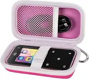 Case for VTech KidiZoom Snap Touch - Children's Smartphone Format Camera, Holder for VTech Digital Cameras, Children's Camera Toy 549204, Storage for Children's Camera & USB Cable, Pink, Compact,