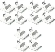 Angoily 3sets Tool Belt Accessories Small Hook Clips for Cordless Drill Steel Belt Hooks Screws 5pcs*3