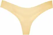 [Glanzzeit] Women Basic Thong Candy Color T-Back Simple Panties Seamless Underwear