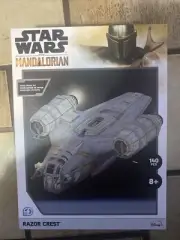 Star Wars: The Mandalorian Razor Crest Paper Model Kit Board Game New