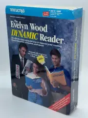 The Evelyn Wood DYNAMIC Reader - PC, 1987 - TIMEWORKS - BIG BOX - NEW & SEALED
