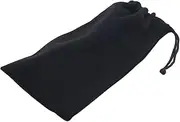 [Perfeclan] Microfiber Sunglasses Pouch Eyeglasses Cleaning Bag Drawstring Closure Soft