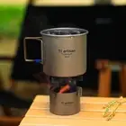 Rugged 70ml Alcohol Stove for Spirit Stove with Lightweight Construction