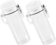 [Gogogmee] Portable Lighter Sleeves 2 Pack Cigarette Travel Lighter Protector Case Waterproof for Outdoor Use