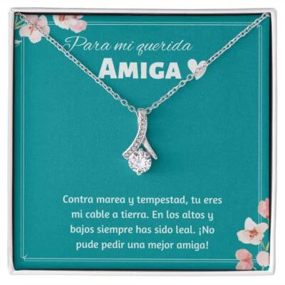 Regalo Para Amiga Regalo Cumpleanos Para Mi Amiga Collar De Mujer