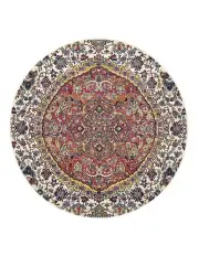 [Rug Culture] Museum Shelly Rust Round Rug