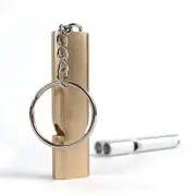 High Pitched Camping Whistle Super Loud 120dB Stainless Steel Construction