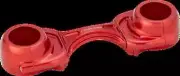 AN Method Fork Leg Brace Red 39mm for Harley Dyna Low Rider 93-05