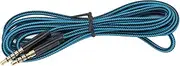 3.5mm Audio Cable Compatible with Astro A10 A30 A40, Replacement 3.5mm 5 Pole Plug to 4 Pole Plug Gold Plated Plug Gaming Headset Cable, 2M