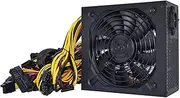 2400W Mining Power Supply 8GPU for ETH Bitcoin Ethereum Miner with Auto- Temperature Control Fan PSU,Bold Graphics Card Line