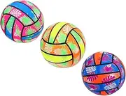 Toddmomy Water Playing Beach Volleyball Set Fun Inflatable Toys for Boys and Girls Random