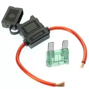 VOODOO 8 Gauge Maxi Inline Fuse Holder Fuseholder with Cover & Fuse (2 Pack)120A