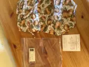 NEW in Bag Longaberger Autumn Tote Pumpkin Patch Fabric Liner #2060684