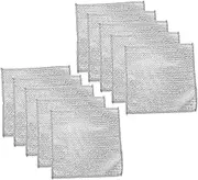 Beatifufu 10pcs Wire Dishwashing Cloths Multipurpose Kitchen Scrubber Rags Thickened Double Sided Design for Grease Removal for Pots Dishes and All Kitchen Utensils