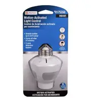 Motion-Activated Light Control for Indoor Lights NEW #0175358 UTILITECH 360