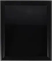 Parliky Flag Display Case Wooden Storage Shadow Box with Tempered Glass for Veterans Wall Mounted Funeral Flag Display Box Black Frame Craftsmanship for Honoring Memories