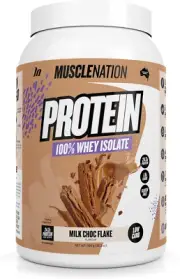 Muscle Nation Milk Chocolate Flavour Whey Protein Isolate 990G (30 Serves)