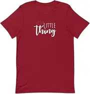 [Teegarb Letter Blanket] It's The Little Things in Life | Little Thing | Mommy and Me Shirts | Father