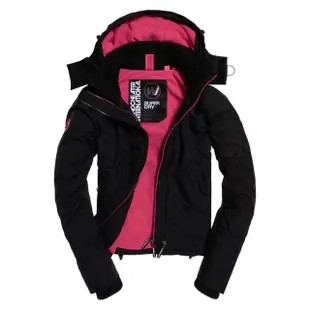 【Superdry】經典三層拉鍊連帽風衣外套/衝鋒衣(極度乾燥 男女款 平輸品)