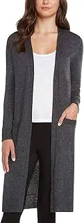 [Matty M] Women's Duster Open Front Knit Cardigan Sweater