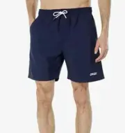 Oakley Regular Fit Beach Volley 18" Drawstring Swim Trunks Men's XL Fathom Blue