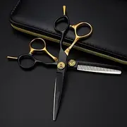 Professional Hair Cutting Shears, JP 440c Steel 6 inch Rose d Haircut thinning Barber Cutting Shears Tools Hairdressing Scissors