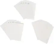 jojofuny 6-Hole Binder Weekly Paper Refill Daily Monthly Planner Inserts for Home Office School