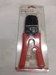 NEW RadioShack Modular Phone Plug Crimping Tool 4/6/8pin #279-405 RJ11 RJ12 RJ45