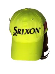 NEW Srixon Z Star Tour Yellow Poly/Cotton Strapback Golf Cap/Hat