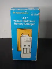 RadioShack (Archer) AA Ni Cad Nickel cadmium Battery Charger 23-133A NOS