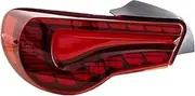 12V Car Led Tail Lights Assembly Compatible With Toyota GT86 86 2012-2020 Compatible With Subaru WRX 2013-2020 Rear Brake Turn Signal Lights Plug(Red 2pcs)