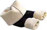 FOYTOKI Snow Pants Thermal Tights Warm Fleece Leggings High Waist Thicken Pants Thermal Underwear