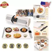 Versatile Electric Food Warming Mat - Roll-Up 26x17” with 5 Temperature Settings