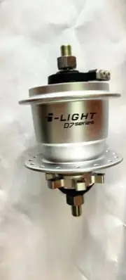 SRAM I-LIGHT D7 Series Hub Dynamo 32 Holes 6V 3W Disc Brake hub bicycle 100mm