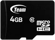 Team Group 4 GB C10 Micro-SD Flash Memory Card, TUSDH4GCL1003